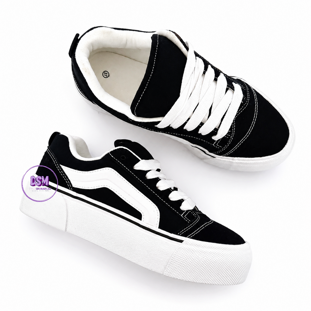 ZAPATILLA URBANA NEGRA