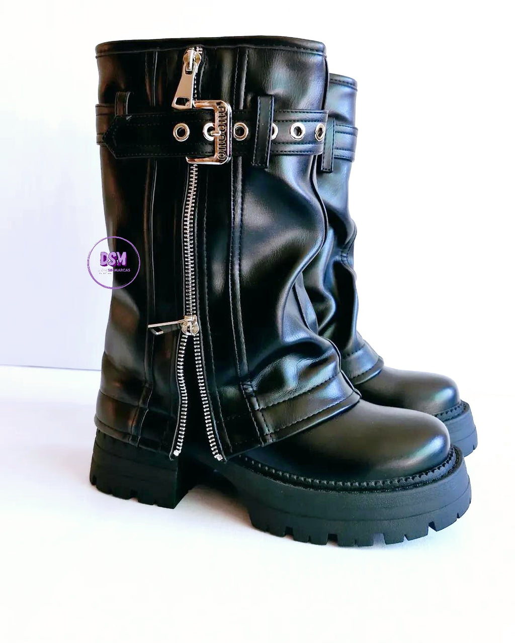 BOTA POLAINA MODA