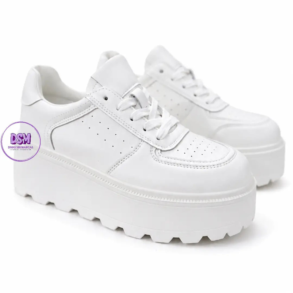 ZAPATILLA PLATAFORMA BLANCA