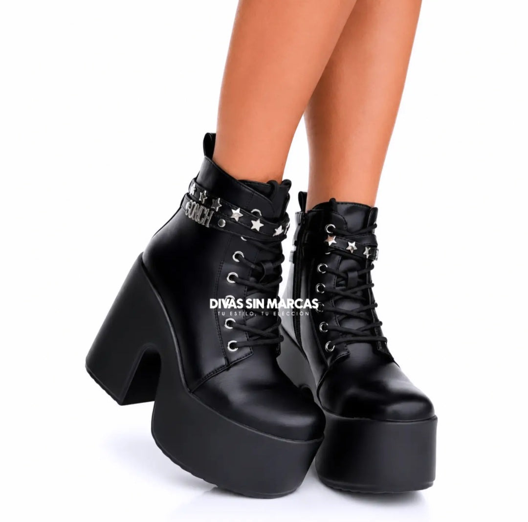 BOTIN PLATAFORMA MODA