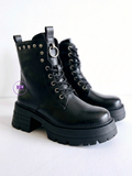 BOTIN NEGRO TACHAS