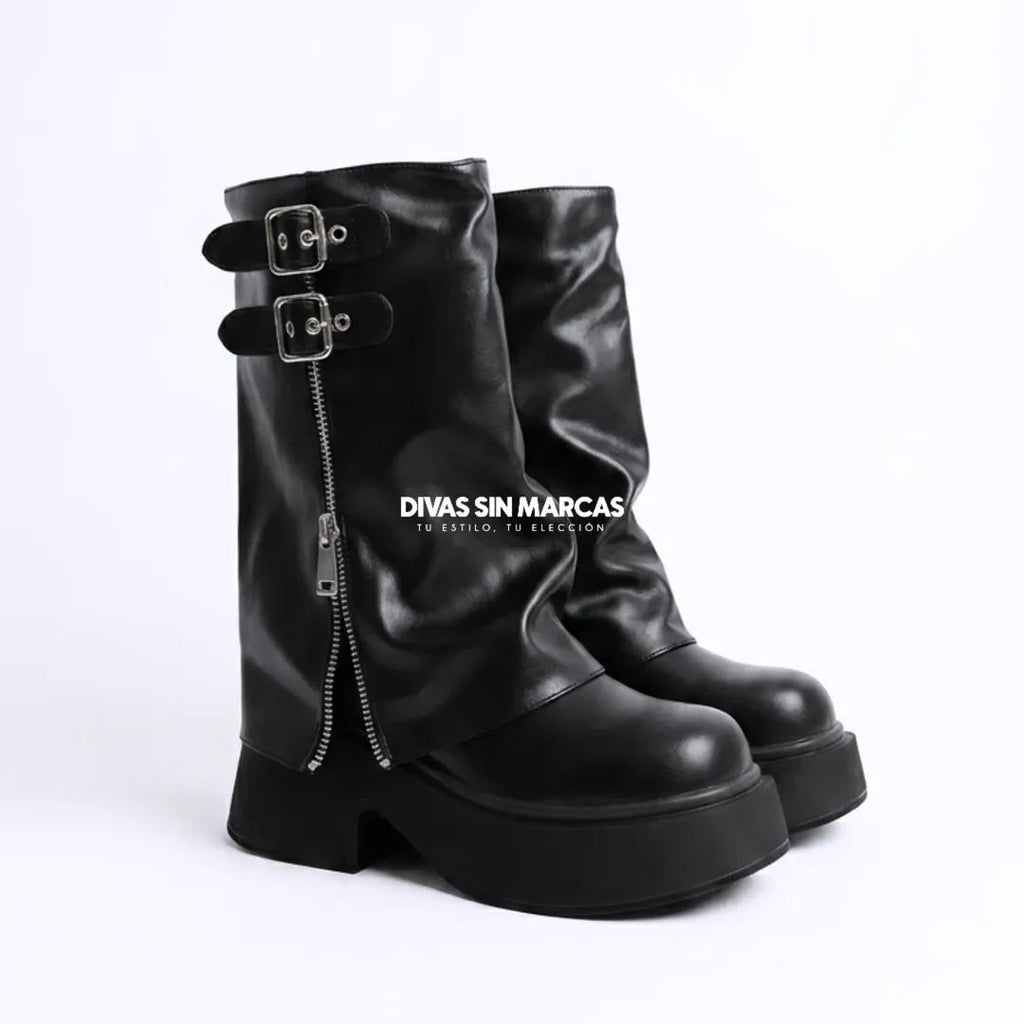 BOOT POLAINA HEBILLAS