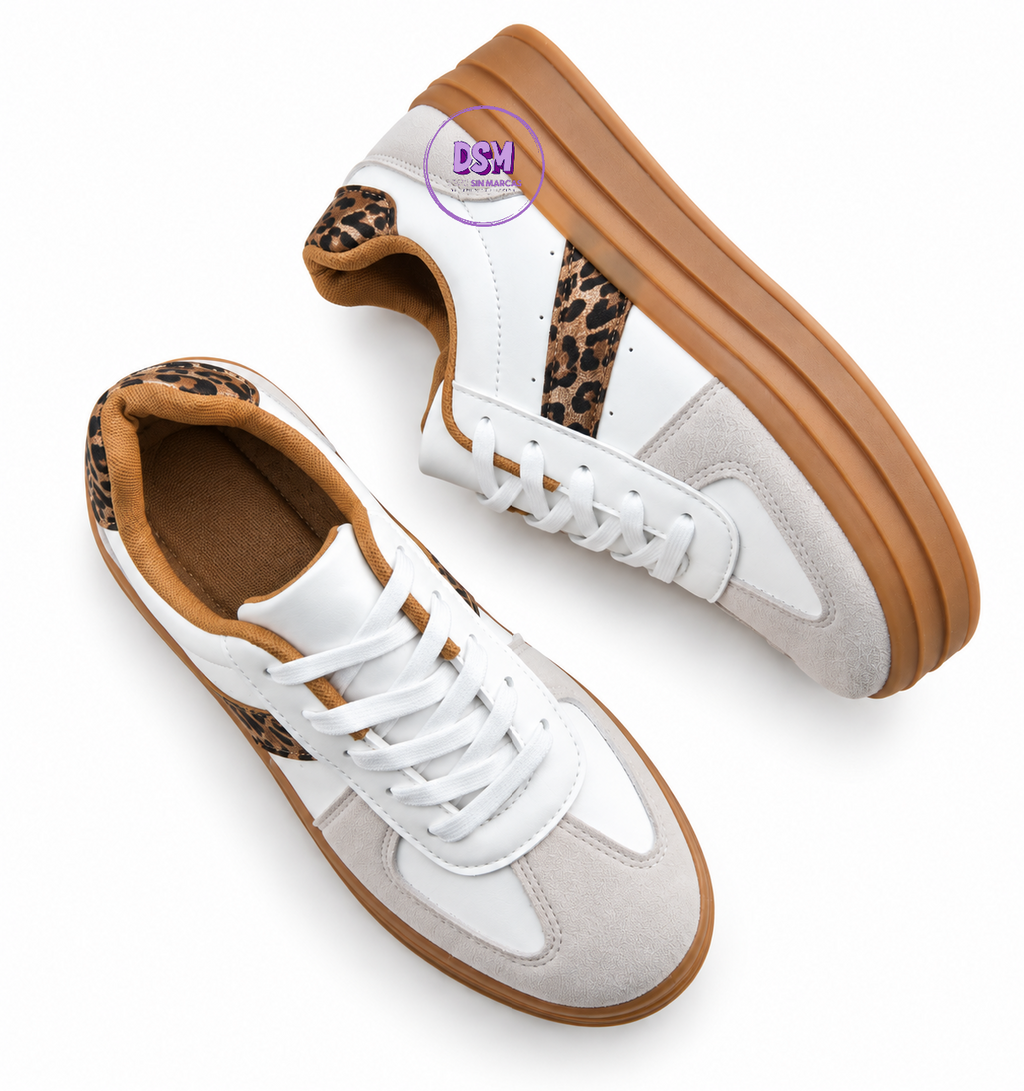 ZAPATILLA PLATAFORM ANIMAL PRINT