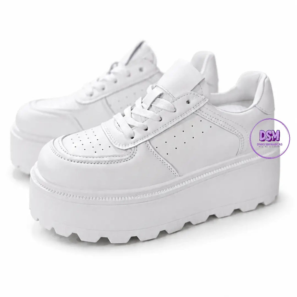 ZAPATILLA PLATAFORMA BLANCA