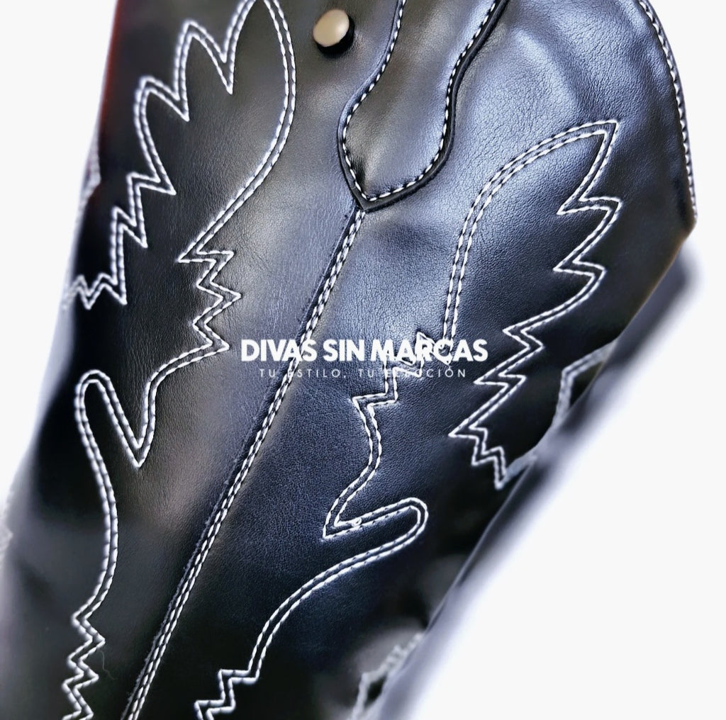 BOTA TEXANA BORDADA