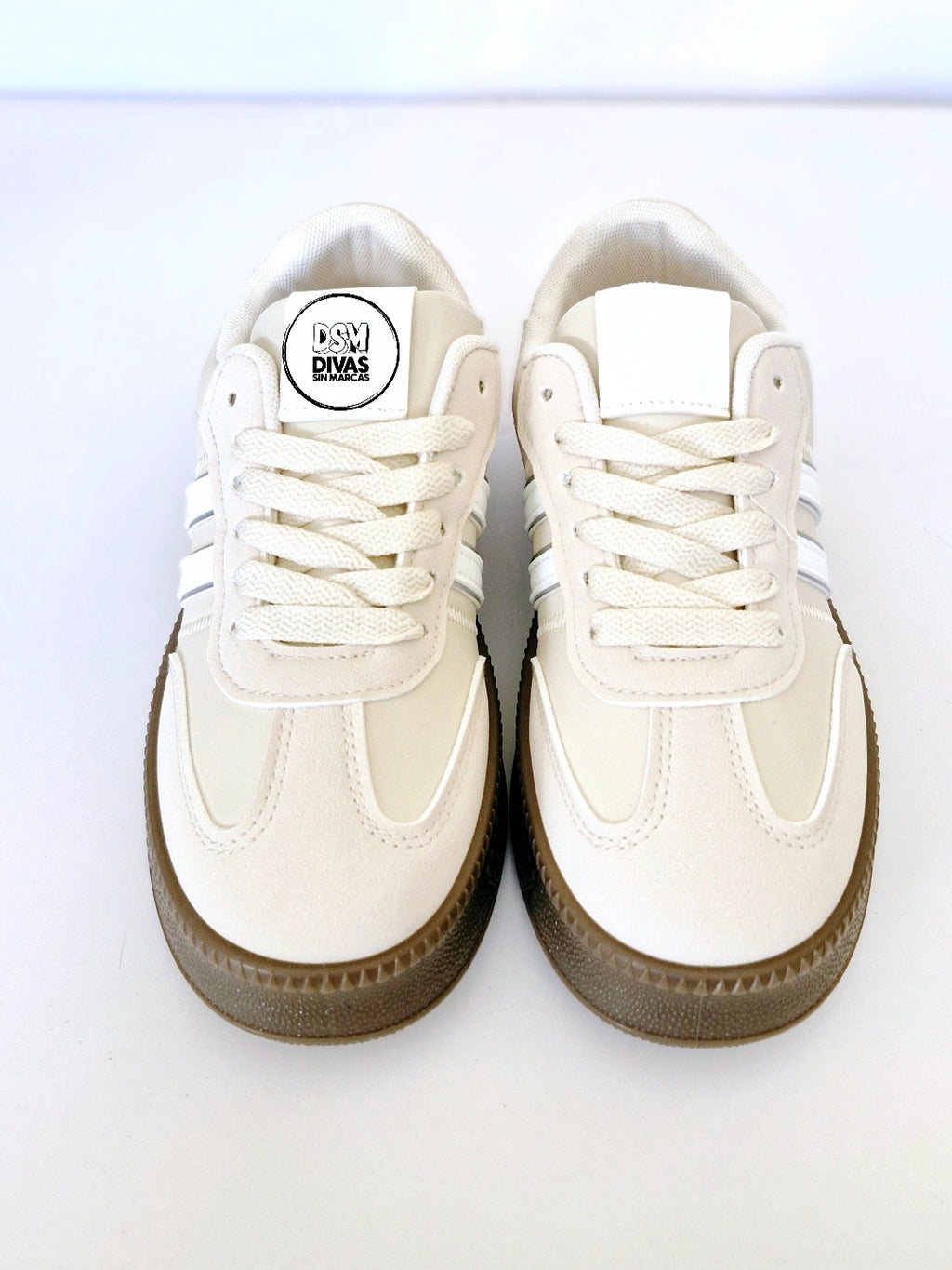 ZAPATILLA URBANA RETRO BEIGE