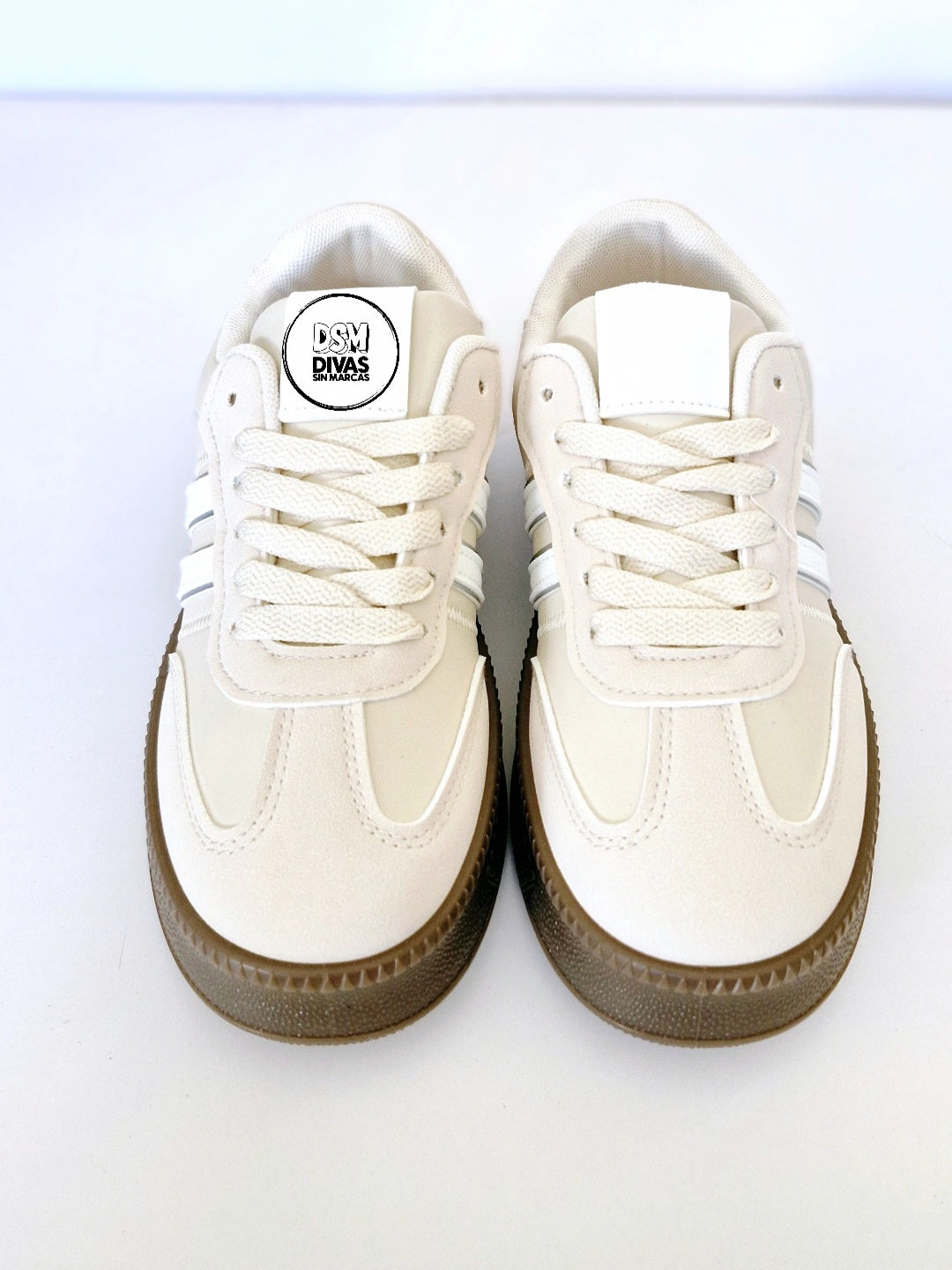 ZAPATILLA URBANA RETRO BEIGE
