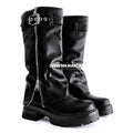 BOTA POLAINA LARGA MODA