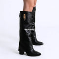 BOTA POLAINA CANDADO