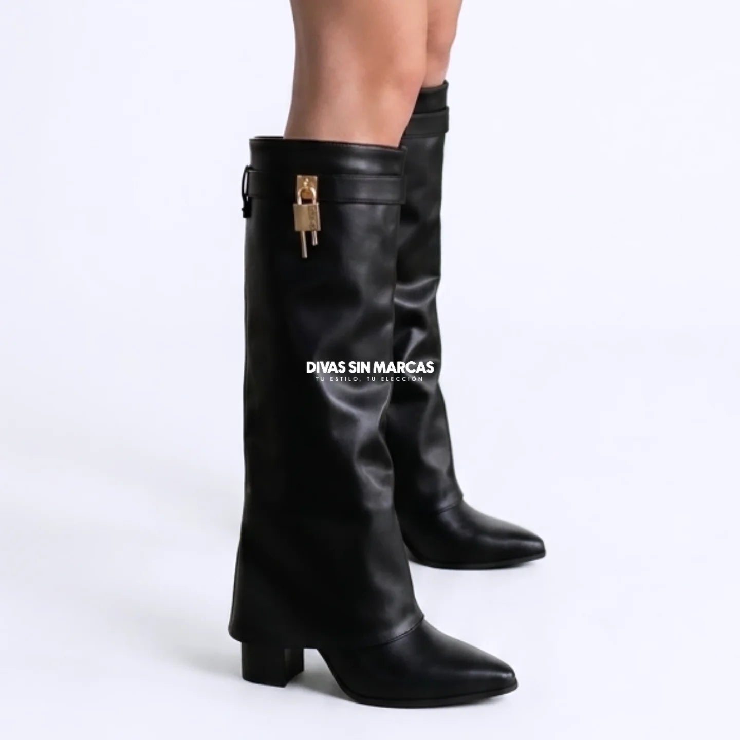 BOTA POLAINA CANDADO