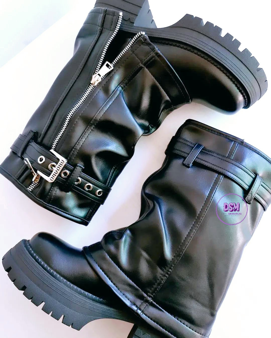 BOTA POLAINA MODA