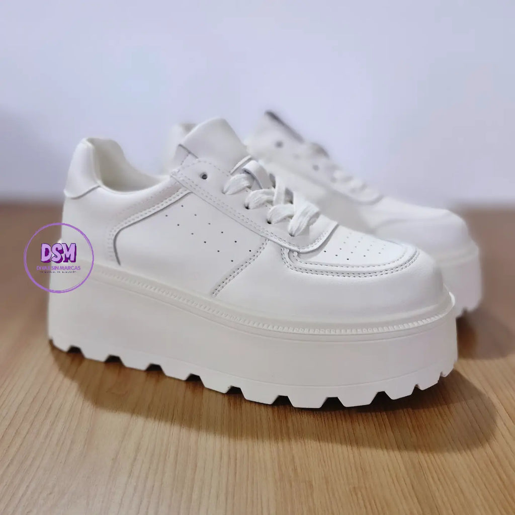 ZAPATILLA PLATAFORMA BLANCA