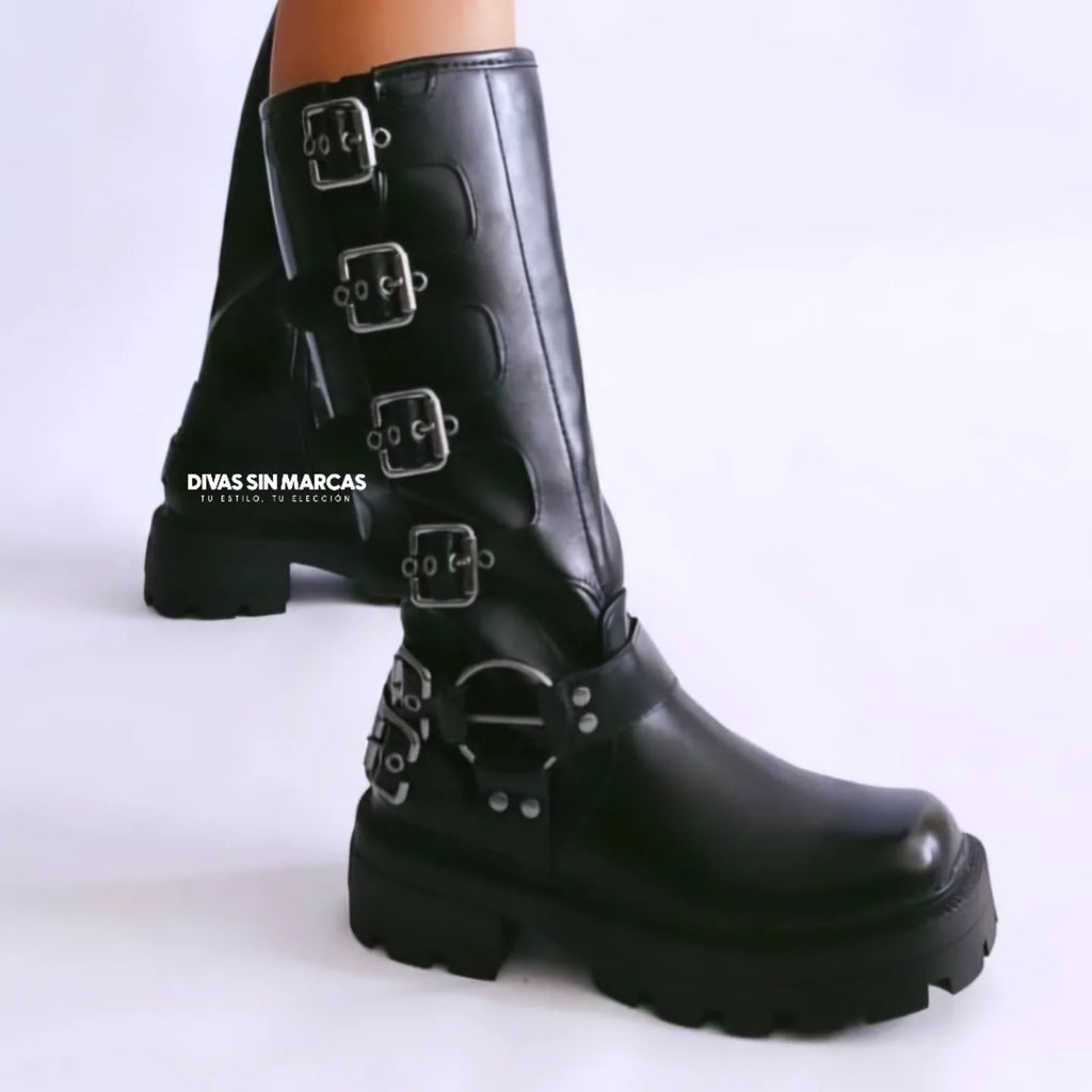 BOTAS BIKER NEGRO