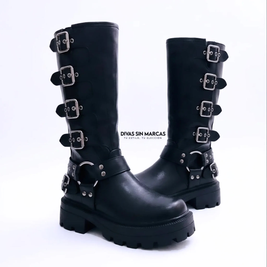 BOTAS BIKER NEGRO
