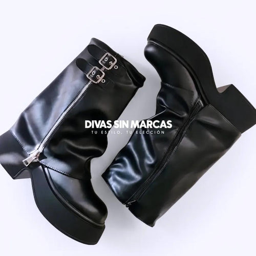 BOOT POLAINA HEBILLAS