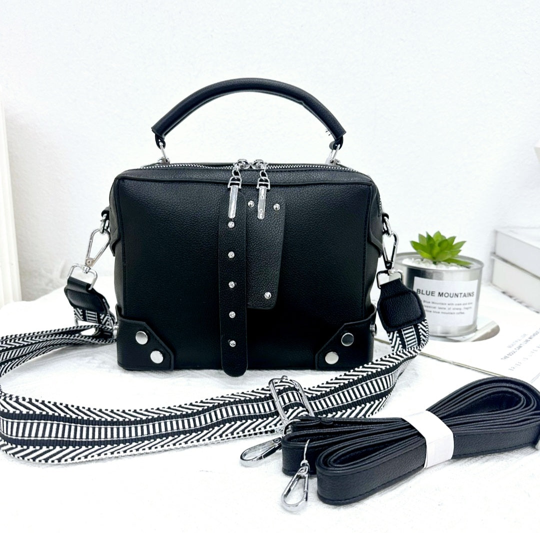 BANDOLERA NEGRA TENDENCIA