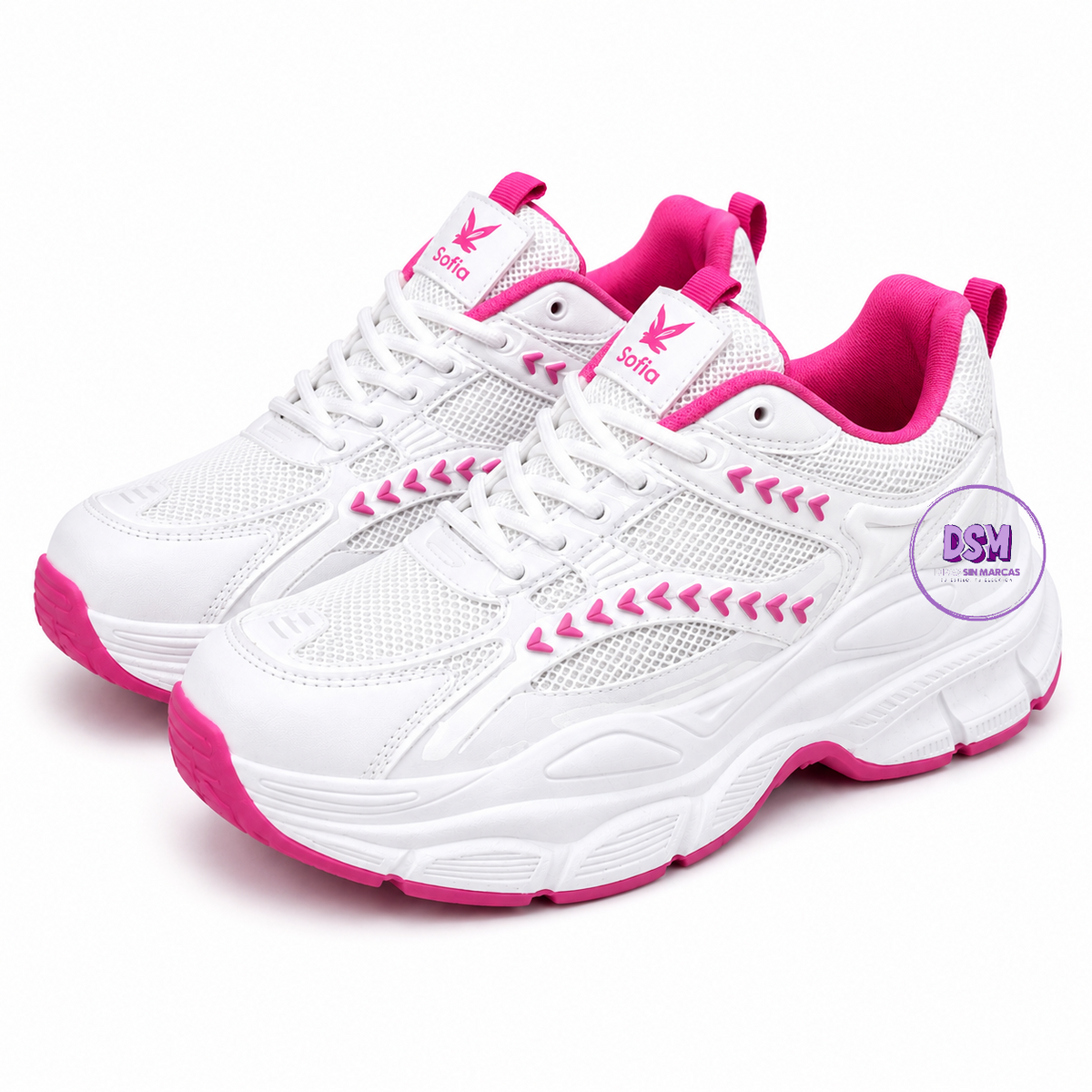 ZAPATILLA CHUNKY ROSA