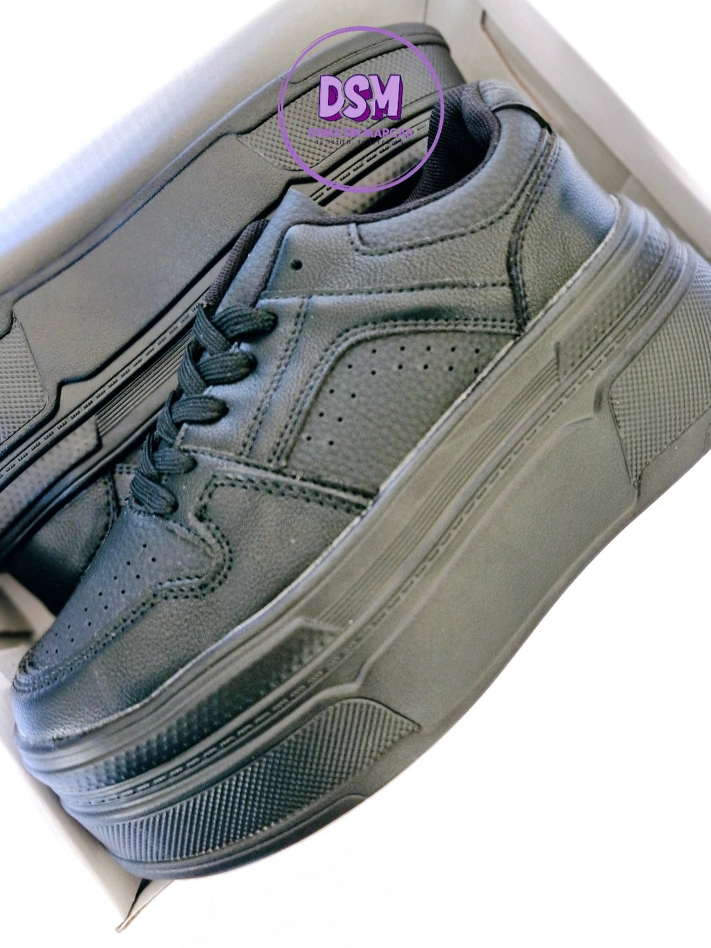 ZAPATILLA PLATAFORMA NEGRA