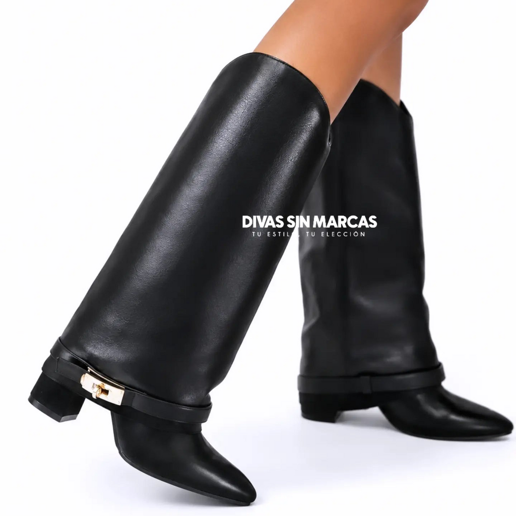 BOTA POLAINA CINTURÓN