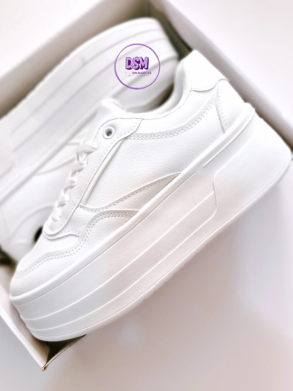 ZAPATILLA BLANCA PLATAFORMA