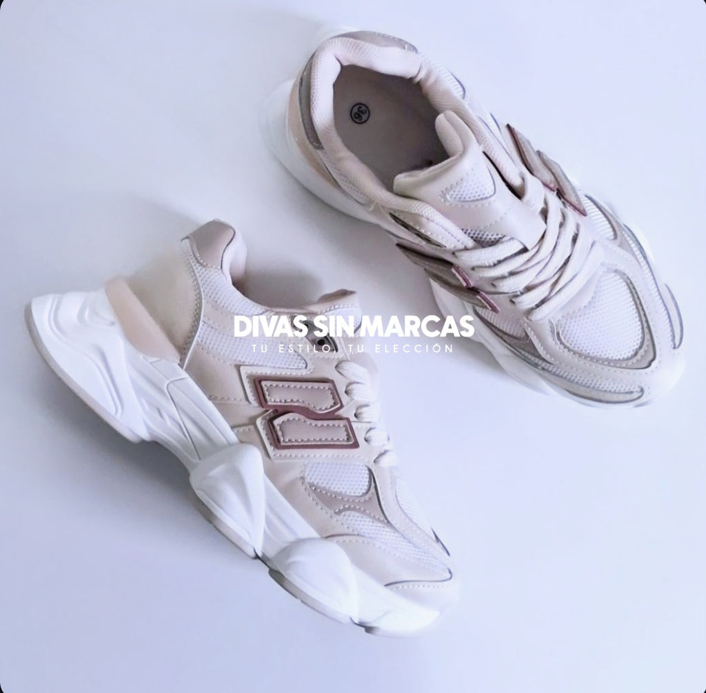 ZAPATILLA DEPORTIVA BEIGE