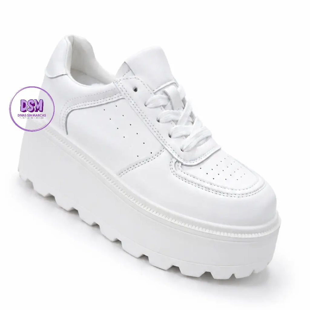 ZAPATILLA PLATAFORMA BLANCA