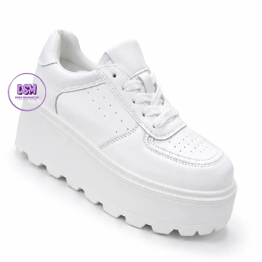ZAPATILLA PLATAFORMA BLANCA