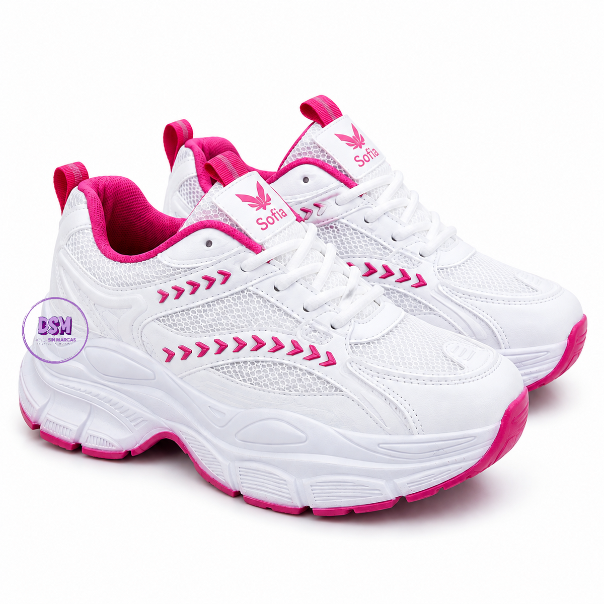 ZAPATILLA CHUNKY ROSA