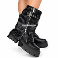 BOTA POLAINA BLACK HEBILLA