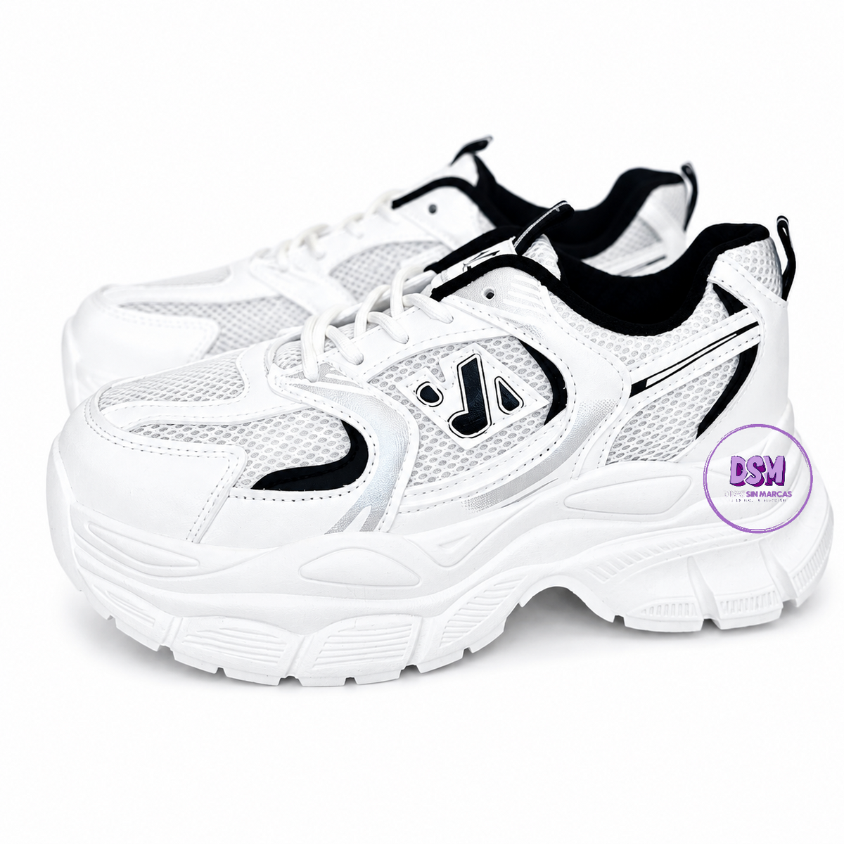 ZAPATILLA DEPORTIVA BLANCO NEGRO