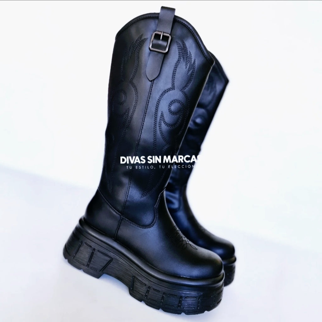 BOTA TEXANA PLATAFORMA
